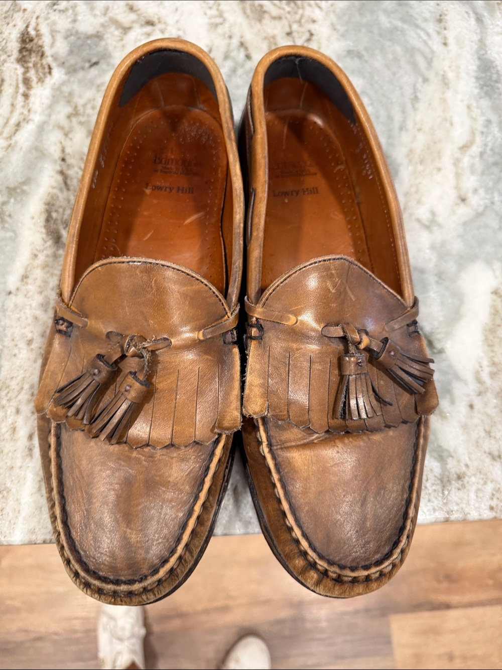 Allen EdmondsMen's Brown Leather Tassel Loafers